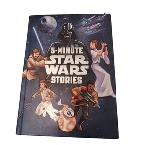 Star Wars 5 Minute Stories Lucas Film Press 2015 Hardcover Childrens Story Book